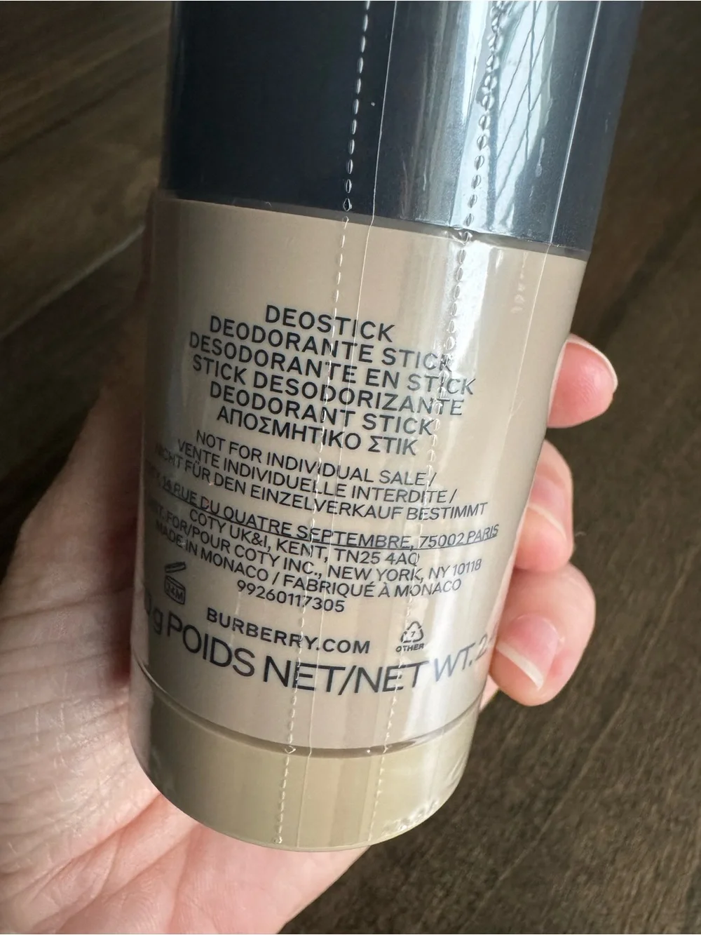 Burberry hero deodorant